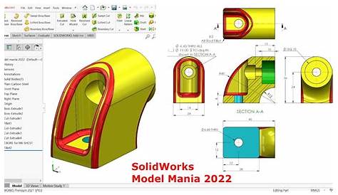Model Mania Solidworks Pin On Ejercicios De SolidWorks