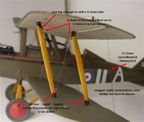 Model Aircraft Rigging Wire