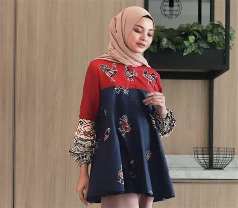 model baju batik terbaru