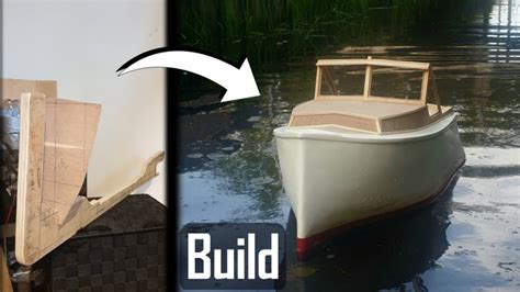 Model Boat Building From Scratch