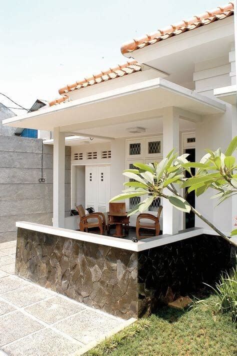 model dek rumah minimalis