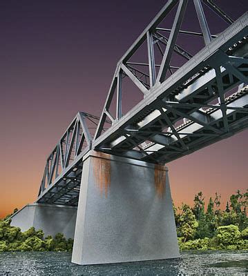 model railroad bridge piers