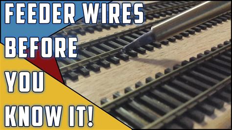 Model Railroad Feeder Wire