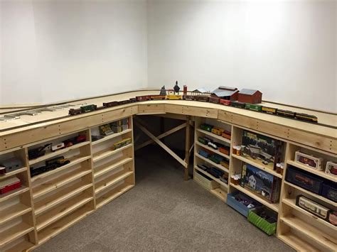 Model Railway Layout Storage Ideas