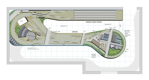 model railway station plans