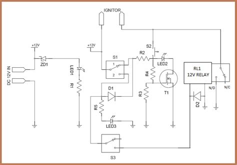 Model Rocket Launch Controller Circuit