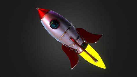 Model Rocket Spaceship