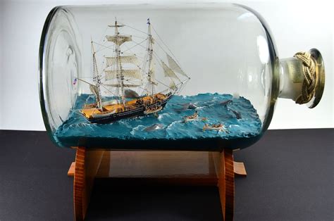 Model Ship In A Bottle