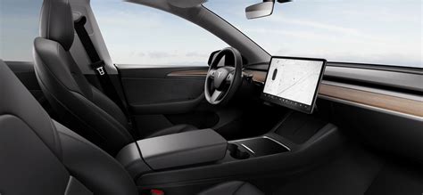 model y tesla interior images