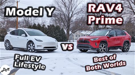 model y vs rav4 prime