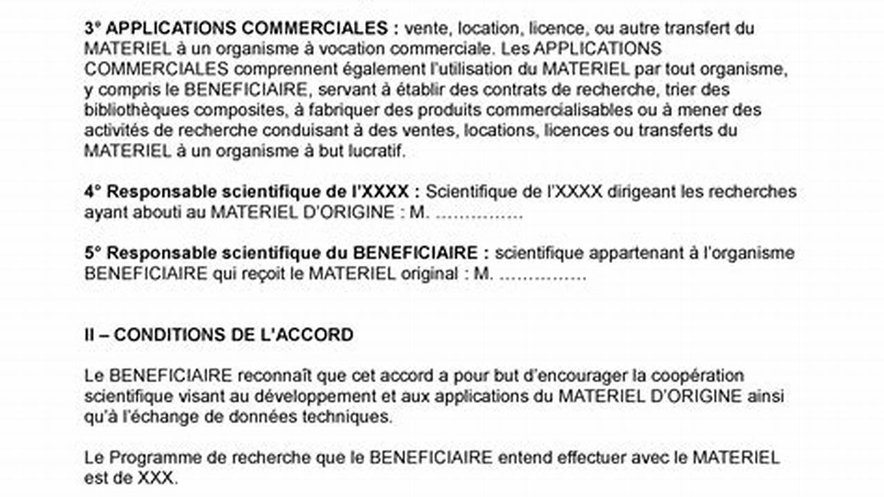 Contrat de Travail en France