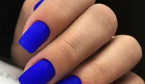 unghii cu flori albastre Nail designs, Floral nails