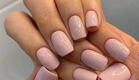 unghii scurte cu gel Natural gel nails, Gel nail designs