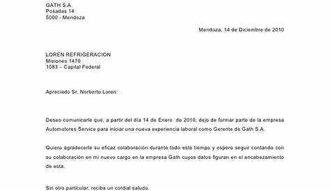 Carta de Solicitud de Servicio | PDF