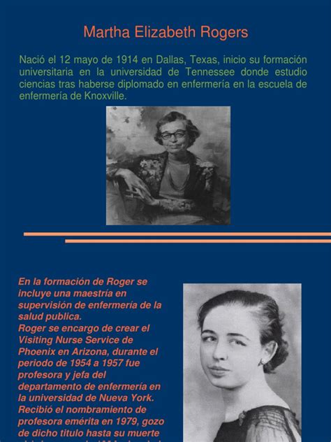 Modelo De Martha Rogers