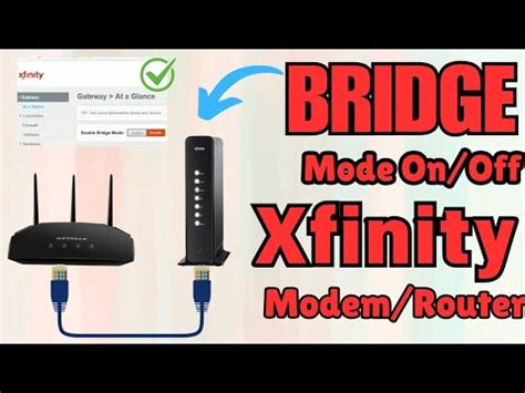 Modem Bridge Mode Enable