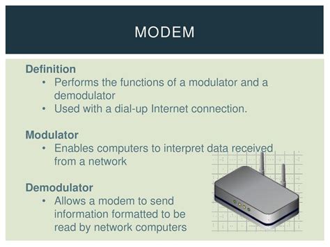 Modem Definition And Working