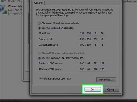 Modem How To Reset Ip Address