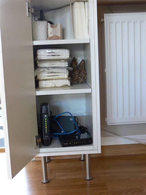 Modem Inside Cabinet