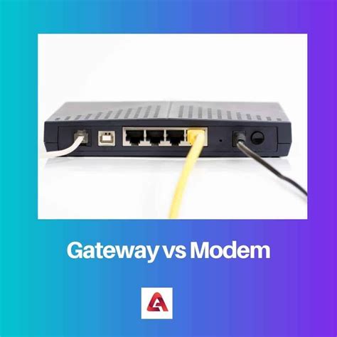 Modem No Gateway