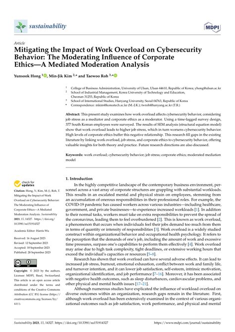 moderation and cybersecurity