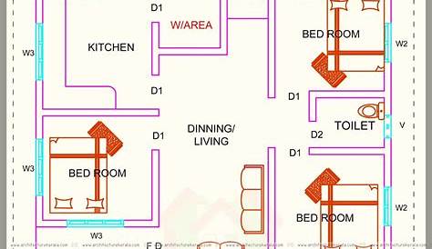 Modern 700 Sq Ft House Plans Indian Style Cool 3bhk