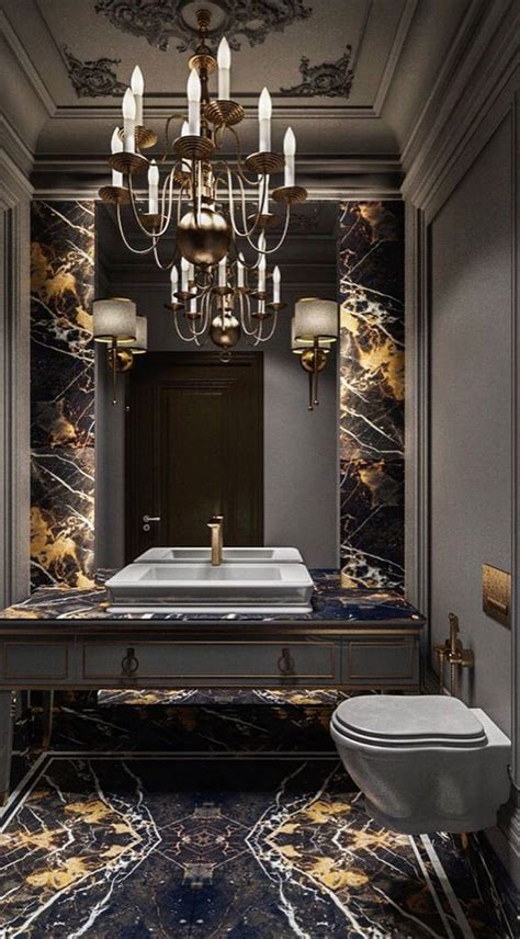 Black Marble Bathroom Countertops Lovely Badkamermeubel in 2020 Black marble bathroom, White
