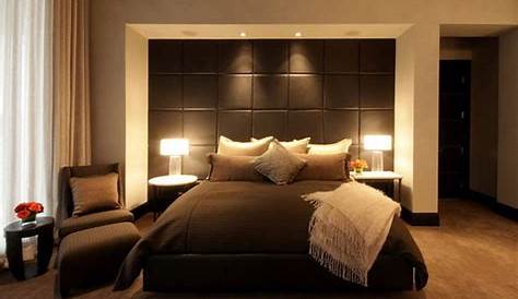 Modern Brown Bedroom Decor