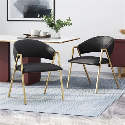 CLEARANCE! Modern Dining Chairs Gray, SOFT INC Linen Cushion and