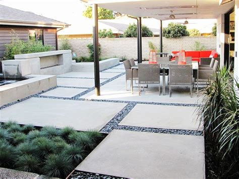 15 Beautiful Concrete Patio Ideas and Designs