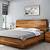 modern design of wooden bed