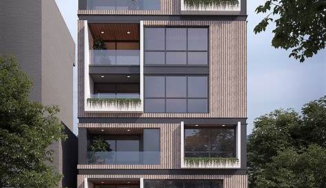 Modern Facade Design Architecture For Small Villa Modifying Existing