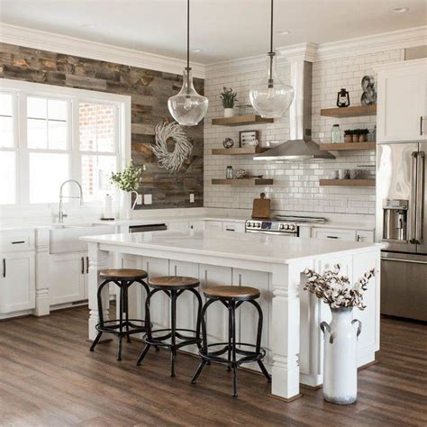 39 Great Ideas For Modern Farmhouse Kitchen Decorations MAGZHOUSE