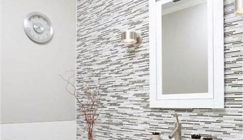 Grey Modern Small Half Bathroom Ideas – TRENDECORS