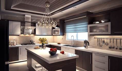 Modern House Kitchen Design Inside Open Contemporary Ideas IArch