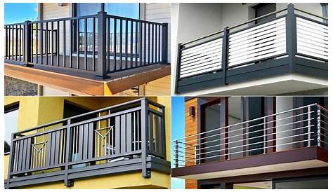 Modern Iron Railing Design For Balcony Seattle, WA Blackbird &