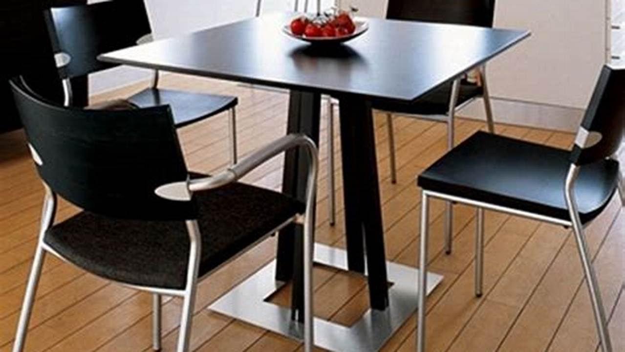 Modern Kitchen Tables for Small Spaces: Optimizing Functionality and Style
