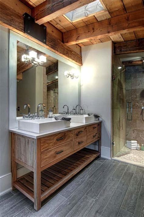 Modern Rustic Bathroom Design Ideas