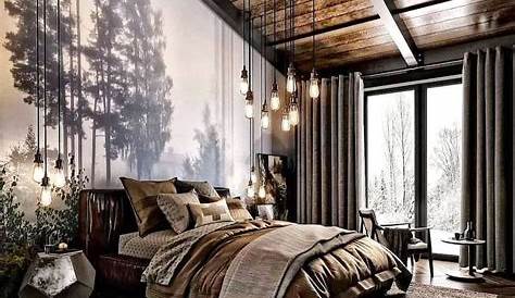 Modern Rustic Bedroom Retreats | MountainModernLife.com