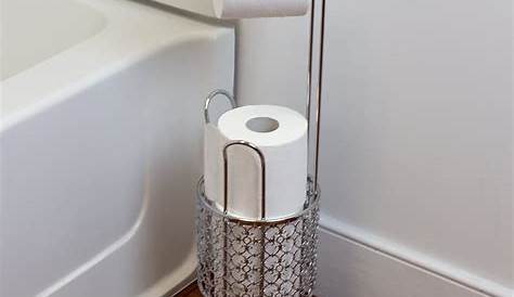 Bentlee Modern Toilet Paper Holder Small bathroom diy, Bathroom
