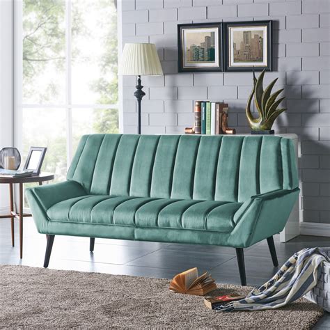 Incredible Modern Turquoise Velvet Sofa New Ideas