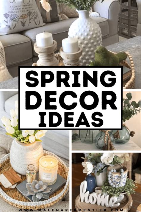 modern DIY decor for spring