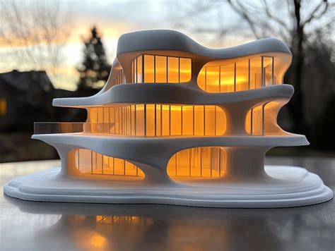 Modern Architecture 3D Printable Model