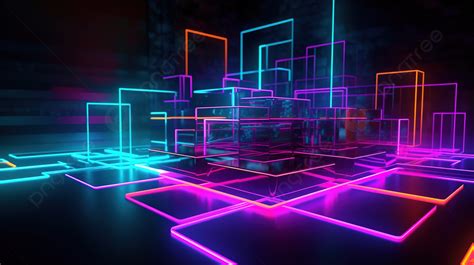 Modern Background Neon