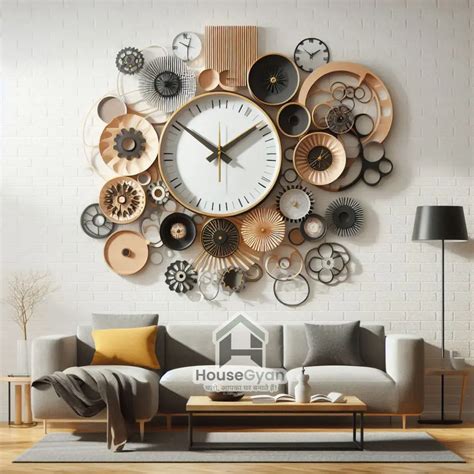 Modern Clock Wall Colors