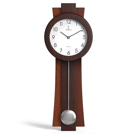 Modern Clock With Pendulum