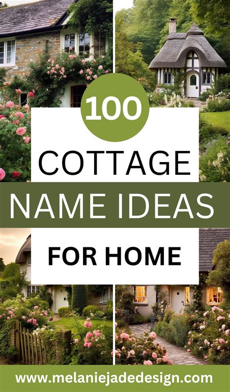 Modern Cottage Names