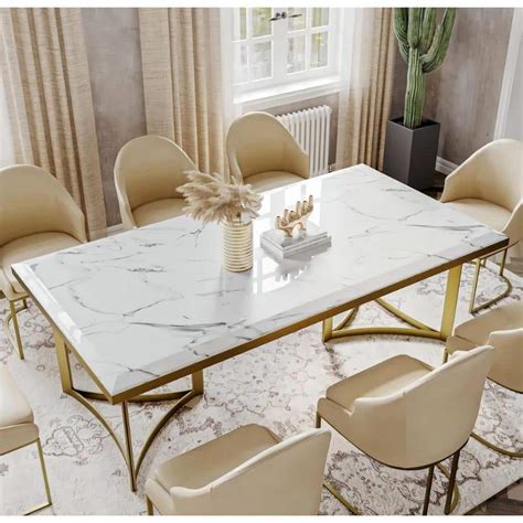 Modern Dining Table Marble