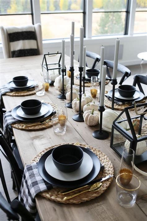 Modern Dinner Table Setting Ideas