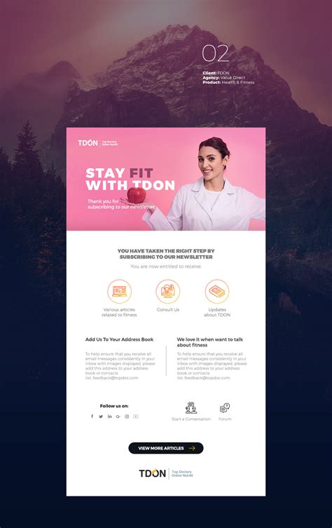 modern email newsletter design ideas